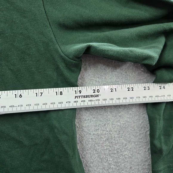 Cal Poly Mustangs Women Sweatshirt M Green Hoodie Henley Logo Champion - Picture 3 of 11